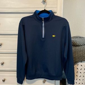Mens Medium Navy Masters Pullover